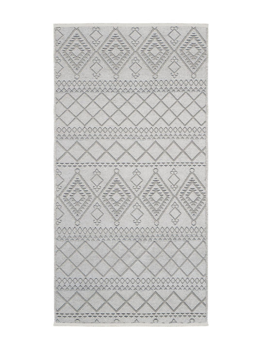 SteweHome Kitchen Mat Runner with Non-Slip Backing Kitchen Straw Mat 80x150cm