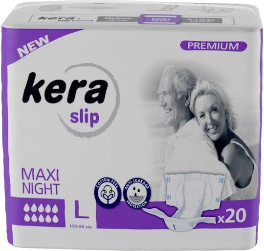 Kera Slip Scutece pentru Incontinență Mare 20 Bucăți