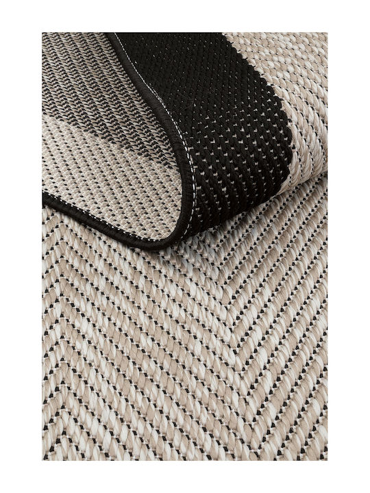 SteweHome Kitchen Runner Mat with Non-Slip Backing Beige 80x150cm