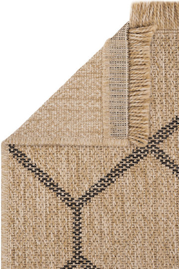 SteweHome Kitchen Runner Mat with Non-Slip Backing Boho 80x200cm