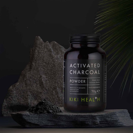 Kiki Health Activated Charcoal Ειδικό Συμπλήρωμα Διατροφής 70gr