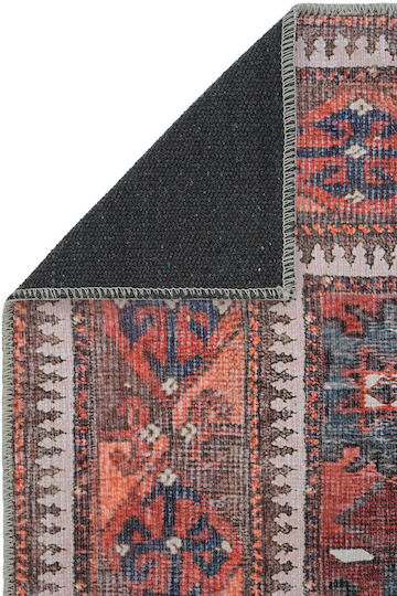 SteweHome Χαλάκι Κουζίνας Διάδρομος Πορτοκαλί 75x230εκ.