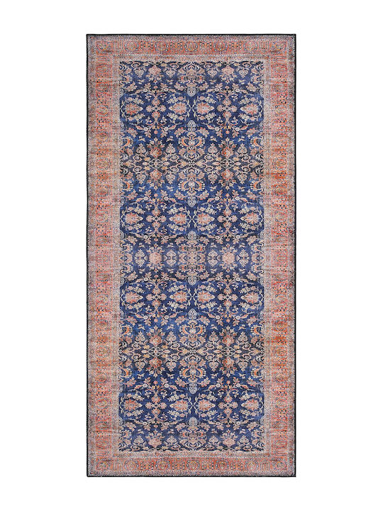 SteweHome Covor De Bucătărie Rectangular Albastru 95x300cm