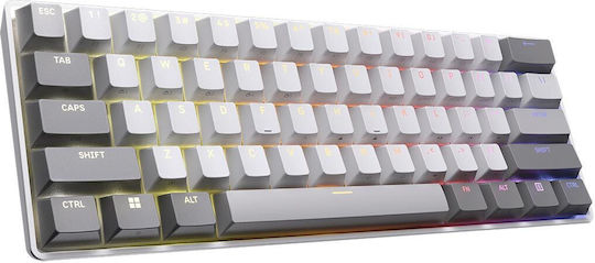 Corsair Clipper Pro Mini 60 Hall-Effekt Gaming-Tastatur 60% mit Corsair MGX Schaltern und RGB-Beleuchtung (Englisch US) Weiß