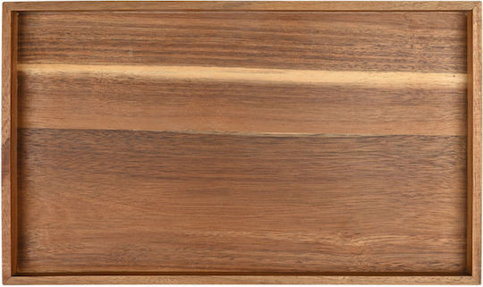 Estia Ξύλινος Δίσκος Κρεβατιού 50x30x25cm