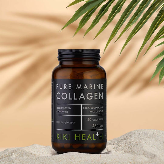 Kiki Health Pure Marine Collagen 450мг 150 вегетариански капсули
