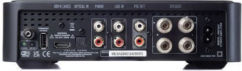 Argon Audio SA2 Streaming Bundle Leistungsverstärker Hi-Fi Stereo 200W/4Ω 100W/8Ω Schwarz