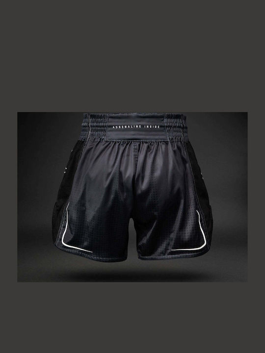Сорточки Muay Thai Venum Stealth Muay Thai Shorts Черно Бяло