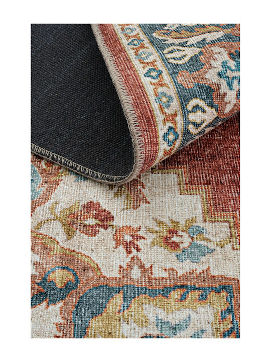 SteweHome Rectangular Kitchen Mat Red 115x160cm