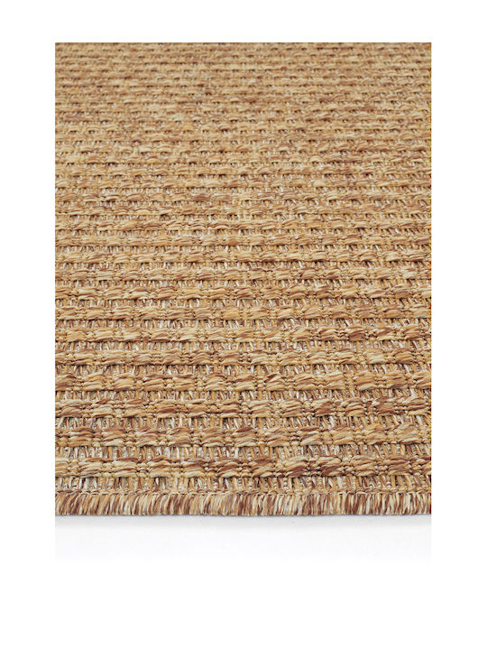 SteweHome Rechteckige Küchenmatte mit Rutschfestem Untergrund aus Korbgeflecht 100x300cm