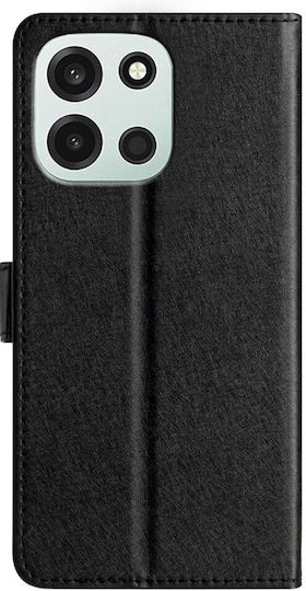 6 5g Book Synthetisches Leder / Silikon Schwarz (OnePlus Nord 6)