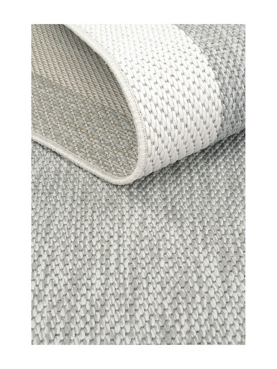 SteweHome Rectangular Kitchen Mat with Non-Slip Backing Thin Knitted 100x200cm