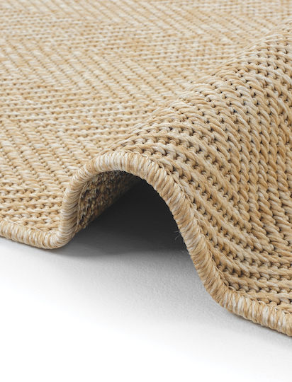SteweHome Kitchen Runner Mat with Non-Slip Backing Beige 80x150cm