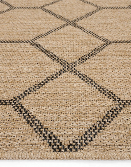 SteweHome Rectangular Kitchen Mat with Non-Slip Backing Modern 100x300cm