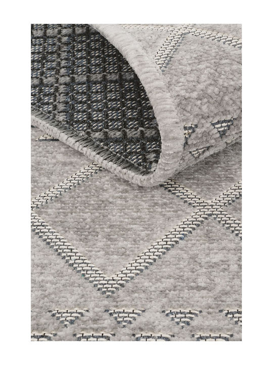 SteweHome Rectangular Kitchen Mat with Non-Slip Backing Mat 100x150cm