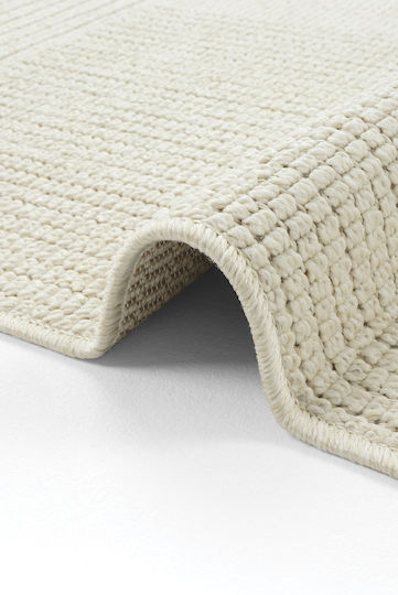 SteweHome Rectangular Kitchen Mat with Non-Slip Backing Beige 100x200cm