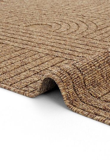 SteweHome Küchenmatte Läufer mit Rutschfestem Untergrund Geflochten 80x150cm