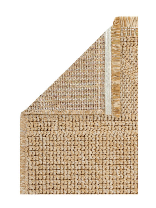 SteweHome Covor Rectangular de Bucătărie cu Strat Antiderapant Tip Paie 100x150cm