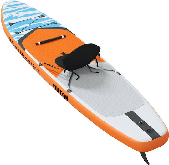 vidaXL Triton Φουσκωτή Σανίδα SUP με Μήκος 3.66m Μπλε