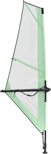 vidaXL Poseidon Inflatable SUP Board with Length 3.3m Green
