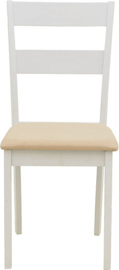 Dining Room Set Dallan Mabor with 4 Chairs 150x80cm