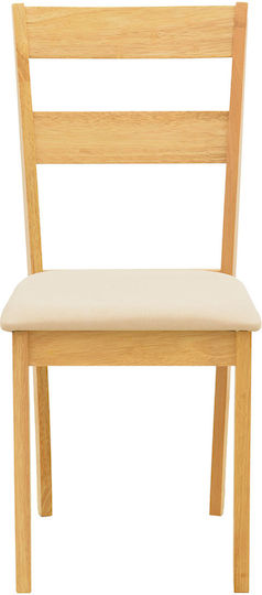Dining Room Set Dallan Country with 6 Chairs 150x80cm