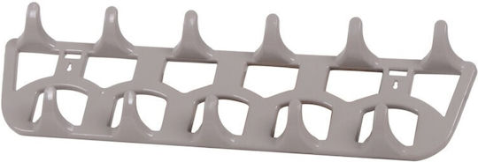 Viosarp Door Hook 11 Slots Plastic
