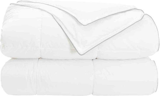 vidaXL Pătură Canapea 135x220 cm Alb