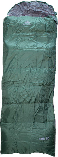 AlpinPro Sleeping Bag Μονό Era Green