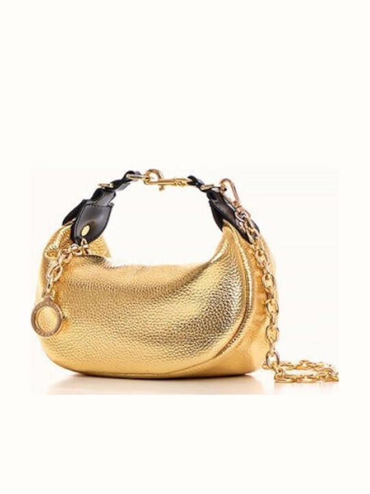 Gold Metallic Candy Women's Crossbody Bag Gold