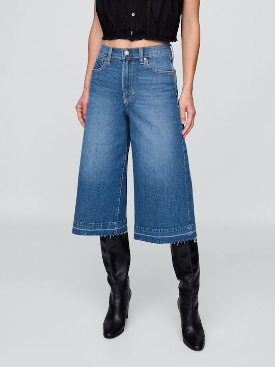 Women's Jean Bermuda Medium Indigo