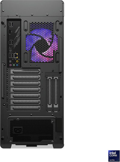 Lenovo Legion T7 34IAS10 Гейминг Настолен Компютър (Ultra 9-285K/64GB DDR5/1TB SSD/GeForce RTX 5080/W11 Home)
