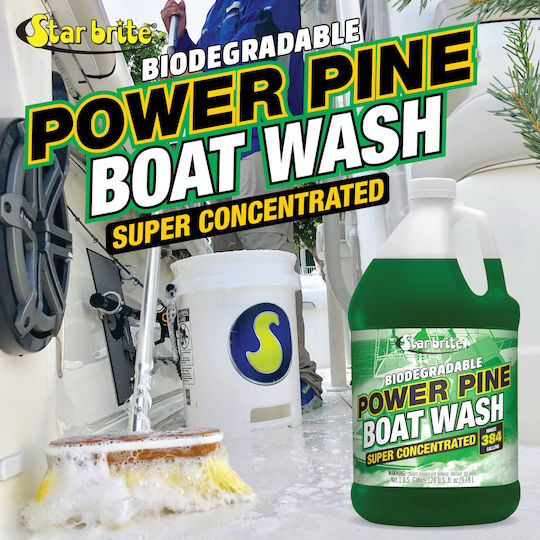 Star Brite Power Pine Boat Wash Σαπούνι Καθαρισμού 1lt