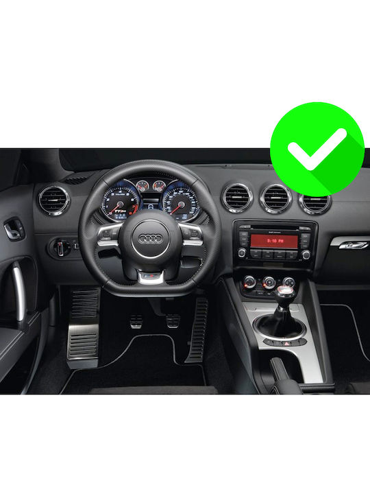 Carmedia Auto-Audiosystem für Audi E-Commerce-Website 2007-2015 (Bluetooth/USB/WiFi/GPS/Apple-Carplay/Android-Auto) mit Touchscreen 12.3"