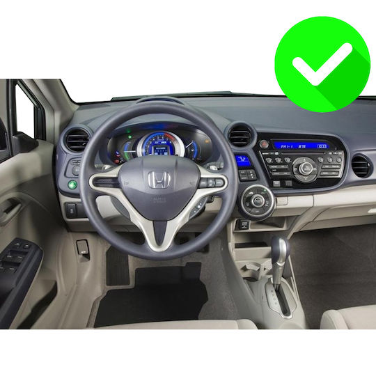Carmedia Car Audio System for Honda Insight 2009-2014 (Bluetooth/USB/WiFi/GPS/Apple-Carplay/Android-Auto) with Touch Screen 9"