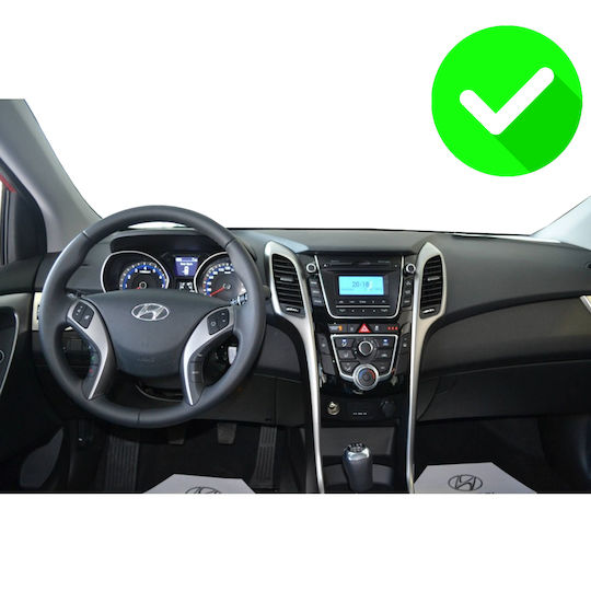 Carmedia Auto-Audiosystem für Hyundai i30 2012-2017 (Bluetooth/USB/WiFi/GPS/Apple-Carplay/Android-Auto) mit Touchscreen 9"