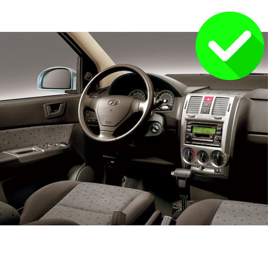 Carmedia Ηχοσύστημα Αυτοκινήτου για Hyundai Getz 2002-2011 (Bluetooth/USB/WiFi/GPS/Apple-Carplay/Android-Auto) με Οθόνη Αφής 12.3"