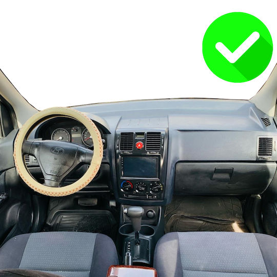 Carmedia Ηχοσύστημα Αυτοκινήτου για Hyundai Getz 2002-2011 (Bluetooth/USB/WiFi/GPS/Apple-Carplay/Android-Auto) με Οθόνη Αφής 10.33"