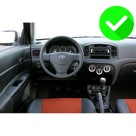 Carmedia Car Audio System for Hyundai Accent 2006-2011 Bluetooth USB WiFi GPS Apple CarPlay Android Auto with 9" Touch Screen