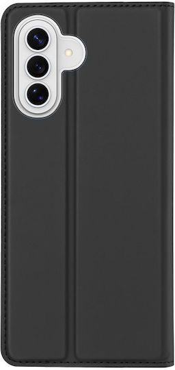 Dux Ducis Skin Book Synthetisches Leder / Silikon Schwarzes (Galaxy A37)
