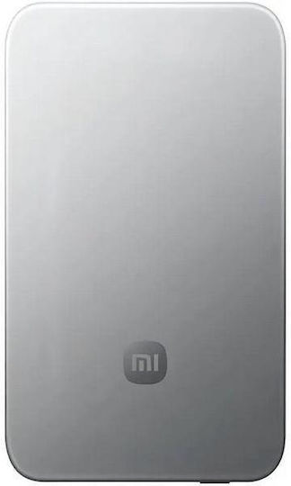 Xiaomi UltraThin Magnetic MagSafe Power Bank 5000mAh 15W με Θύρα USB-C Ασημί