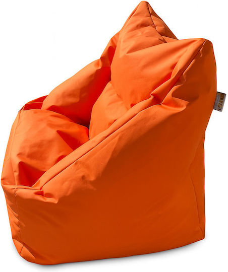 SteweHome Sitzsack Birne Wasserdicht Orange 60x40x70cm