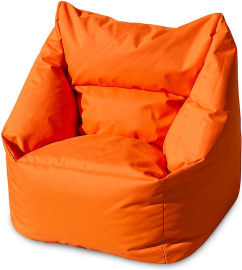 SteweHome Sitzsack Birne Wasserdicht Orange 60x40x70cm