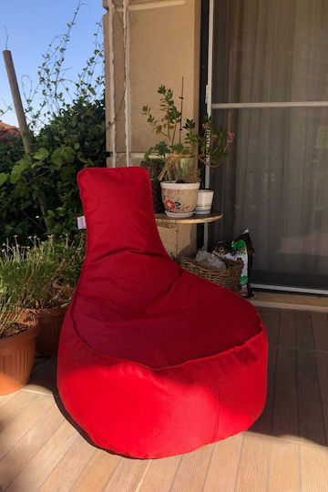 Bean Bag Chair Waterproof Red
