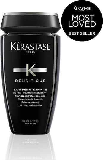 Kérastase Densifique Bain Densite Homme Σαμπουάν κατά της Τριχόπτωσης για Όλους τους Τύπους Μαλλιών 250ml