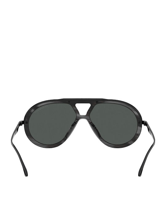 Emporio Armani Men's Sunglasses with Gray Frame and Gray Lens