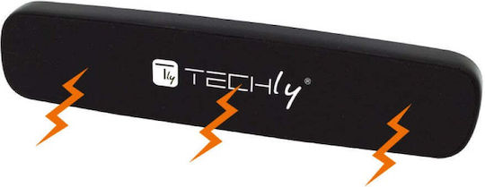 Techly Wozinsky Handyhalterung Auto 3.5" - 6.5" mit Magnet Schwarz