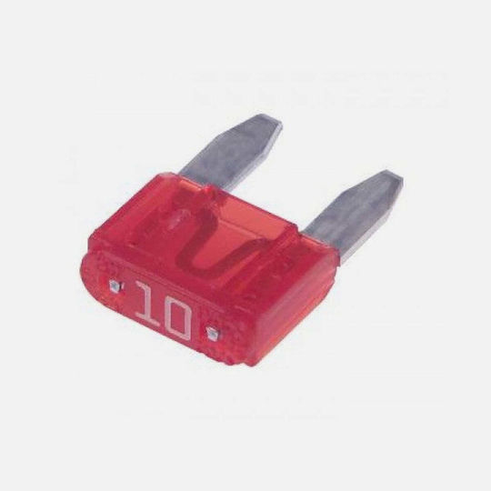 Gbc 25.2650.10 Mini Fuse 10a/32v Red 5 Pieces