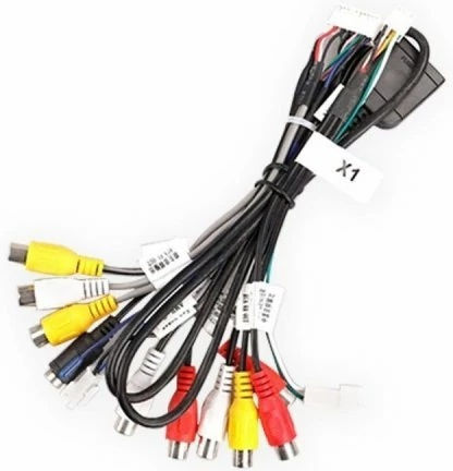 Multifunctional Output Cable Teyes Navigation Rca Av Mic Sim