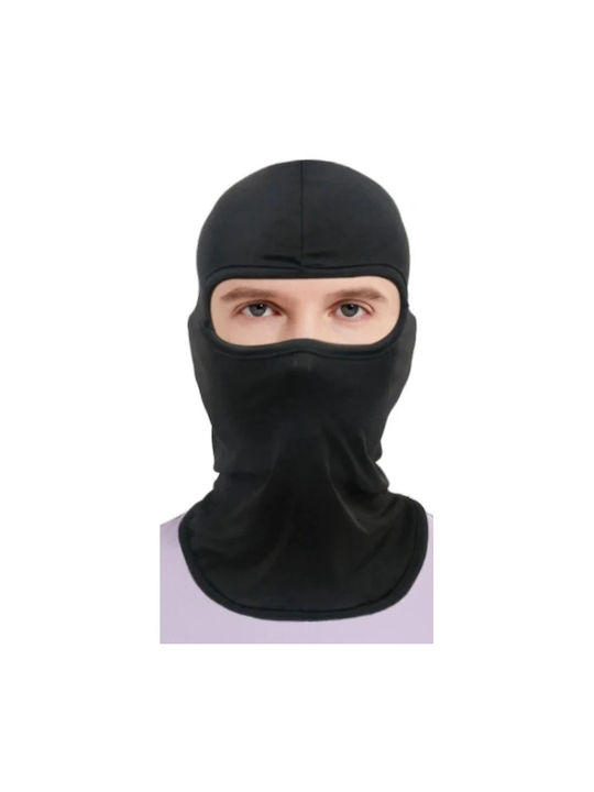 FIXATO Full Face Μπαλακλάβα Αναβάτη Μοτοσυκλέτας από Πολυεστέρα Μαύρο Χρώμα